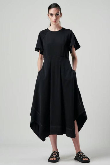 Instinct Hankercheif Dress-Dress-High by Claire Campbell-Debs Boutique
